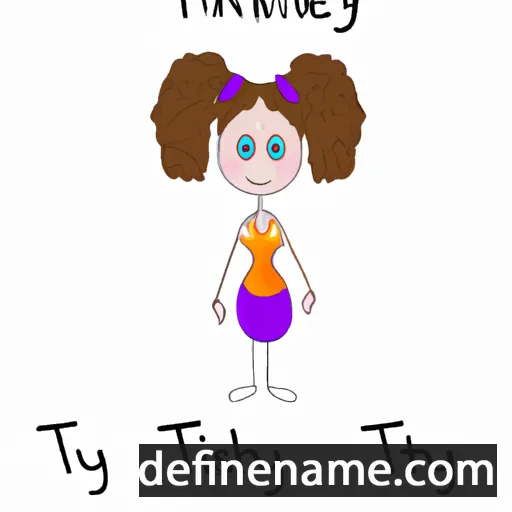 cartoon of the name Tinsley