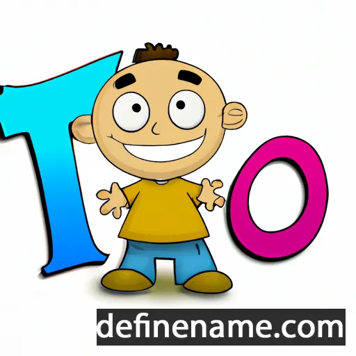 cartoon of the name Tio