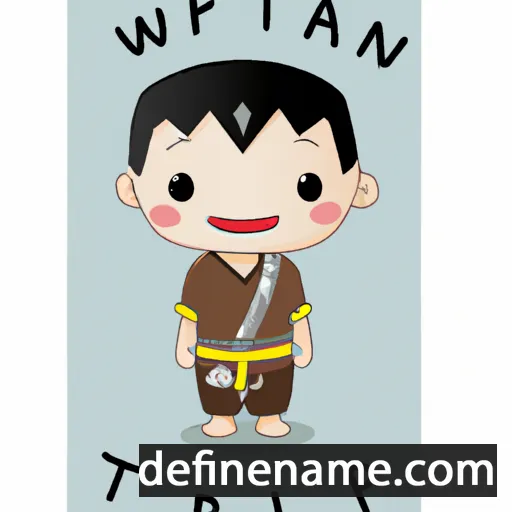 cartoon of the name Tippawan