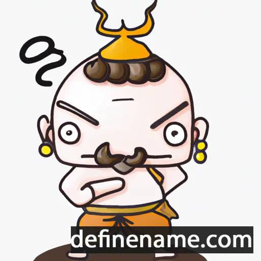 cartoon of the name Tirapong