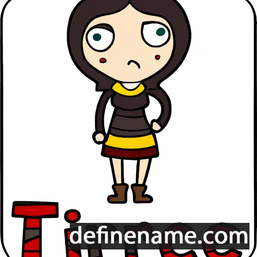 Tirene cartoon