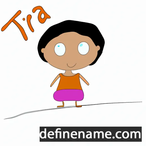 Tirza cartoon