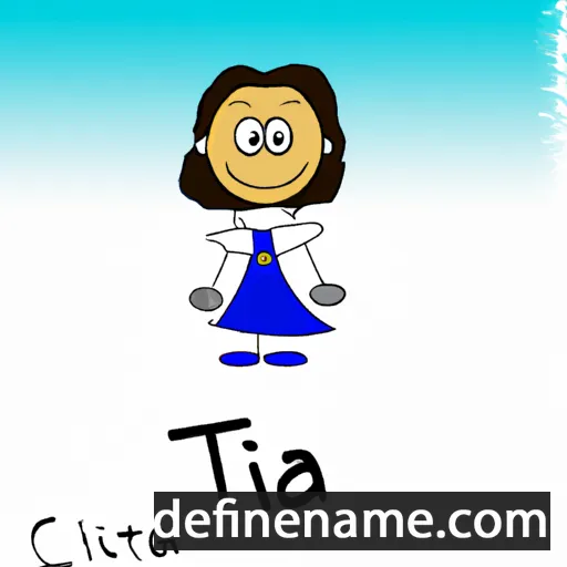 cartoon of the name Tita