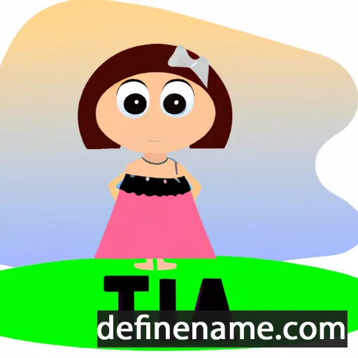 cartoon of the name Tita