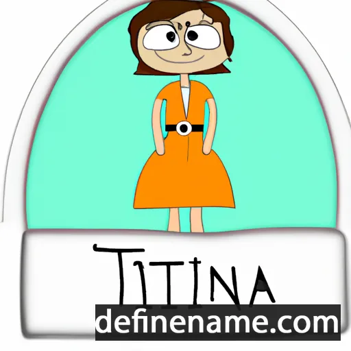 Titina cartoon