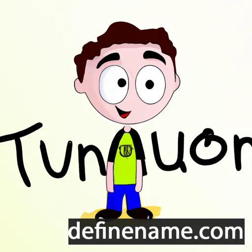 cartoon of the name Titouan