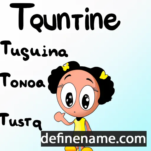 cartoon of the name Titouane