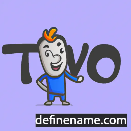 cartoon of the name Tivo