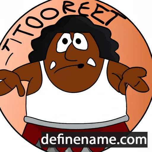 cartoon of the name Toʻerau