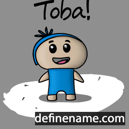 cartoon of the name Tóbia