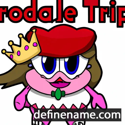 Toadette cartoon