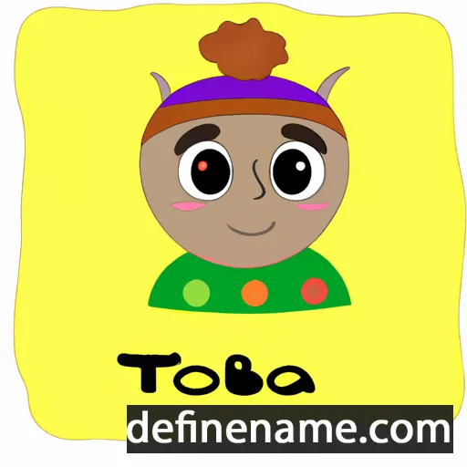 Tobija cartoon