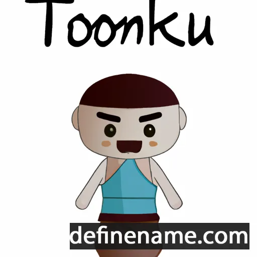 cartoon of the name Tokaku