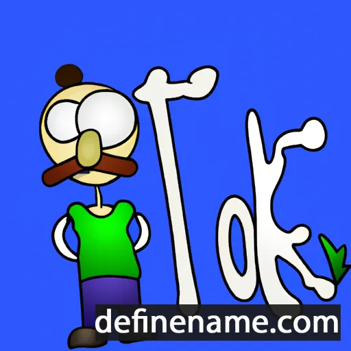 Toke cartoon