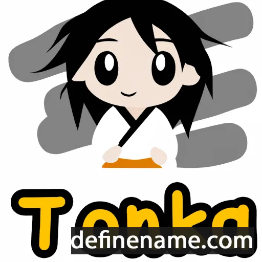 cartoon of the name Tokiha