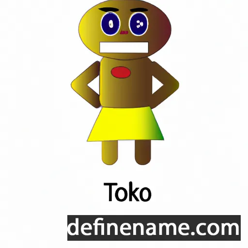 Tokoloho cartoon