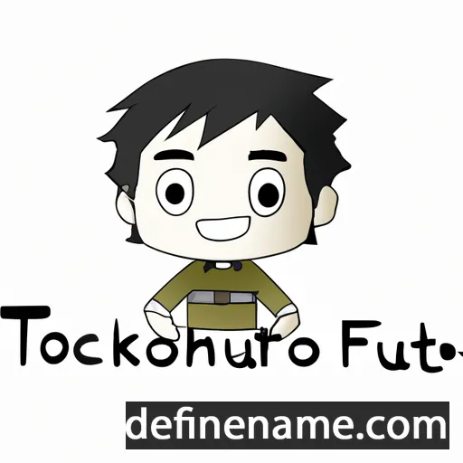 cartoon of the name Tokuhiro