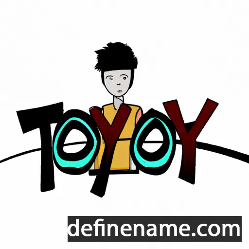 cartoon of the name Tokyo