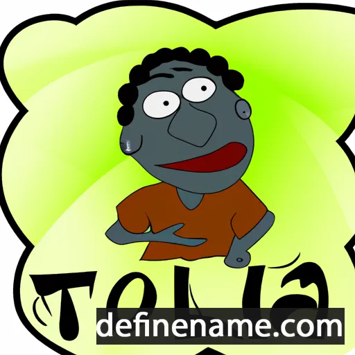 cartoon of the name Tola