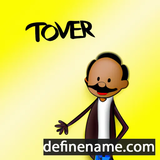 cartoon of the name Tolliver