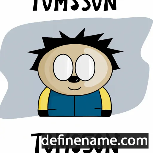 cartoon of the name Tomasín