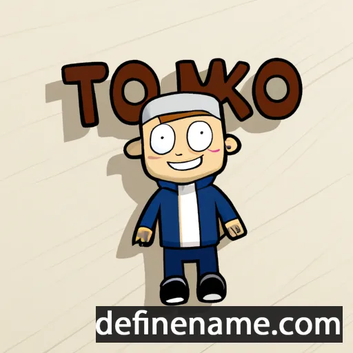 Tomejko cartoon