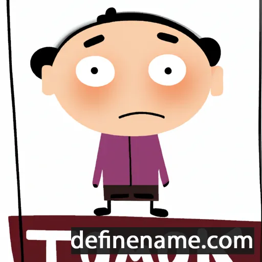 cartoon of the name Tomko