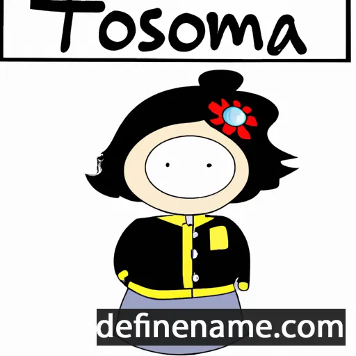 cartoon of the name Tommasina