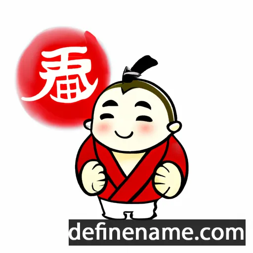 cartoon of the name Tomofumi