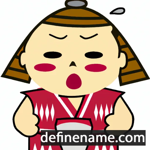 cartoon of the name Tomokazu