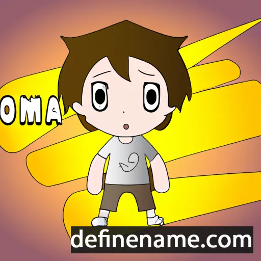 Tomoya cartoon