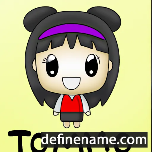 Tomoyo cartoon