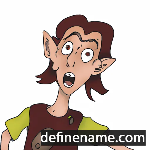 cartoon of the name Toñín