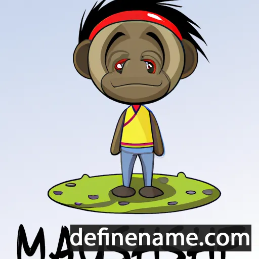 cartoon of the name Munashe