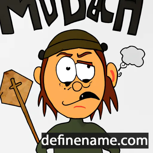 cartoon of the name Murchad