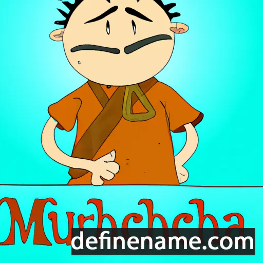 cartoon of the name Murchadh