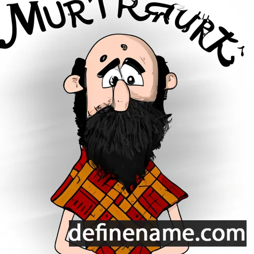 cartoon of the name Murtagh