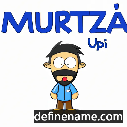 cartoon of the name Murtaza