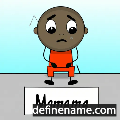 Mwanajuma cartoon