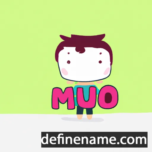 cartoon of the name Mỹ