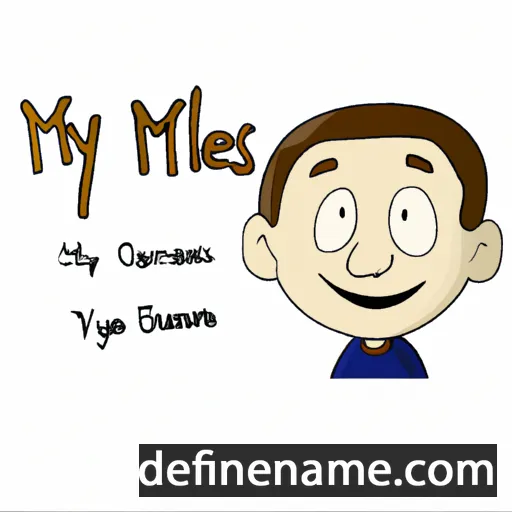 Myles cartoon