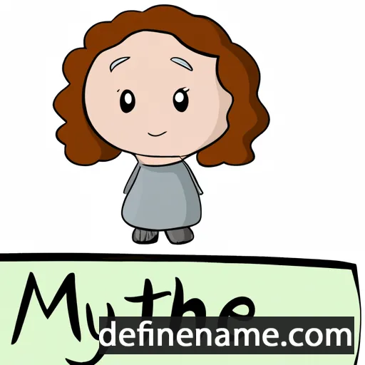 Myrtle cartoon