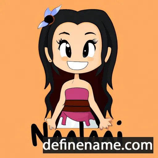 cartoon of the name Nālani