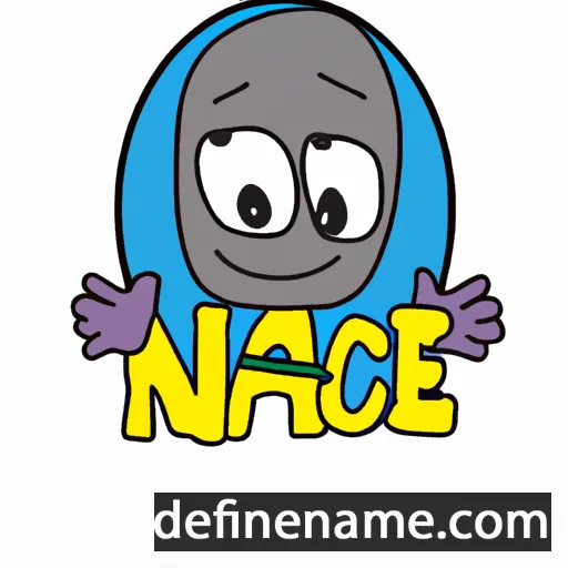 cartoon of the name Nace