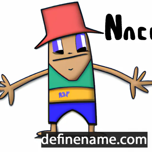 cartoon of the name Naci