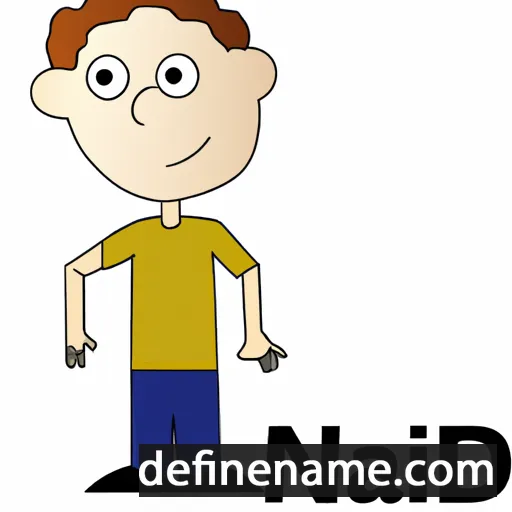 cartoon of the name Nadav