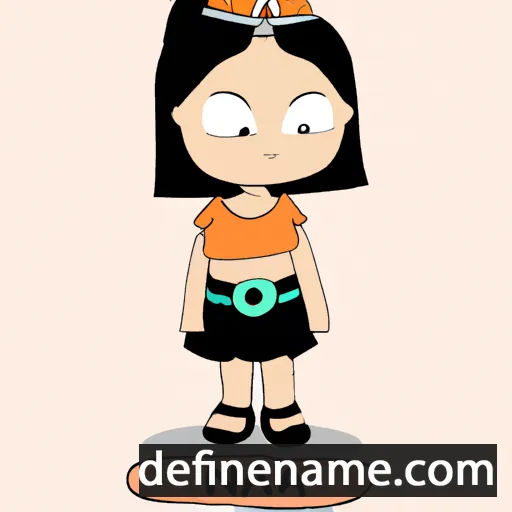 cartoon of the name Naja