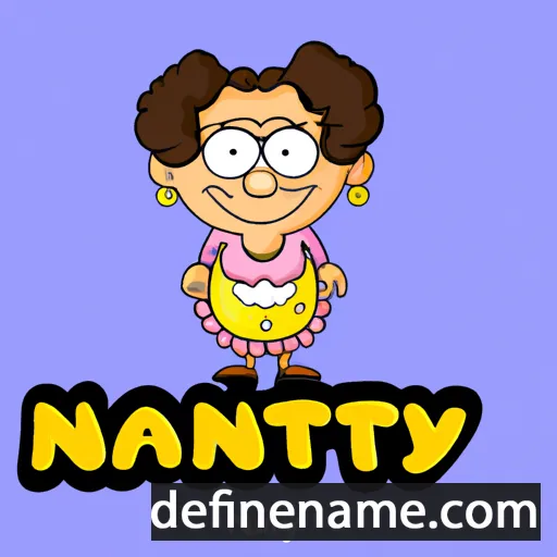 cartoon of the name Nanny