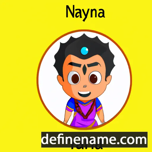 cartoon of the name Narayana