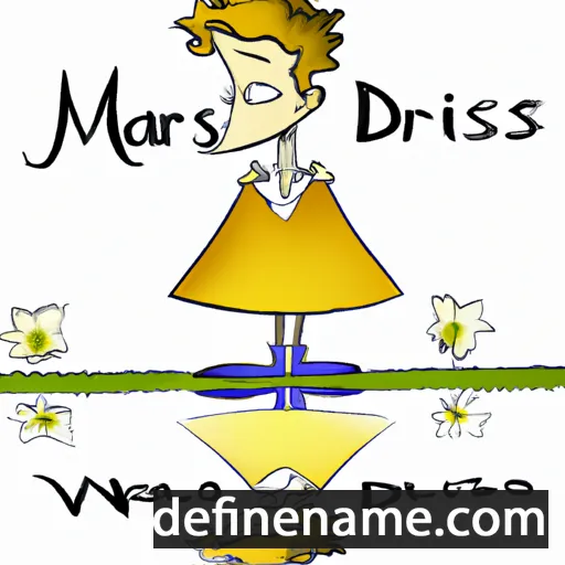 cartoon of the name Narcisse